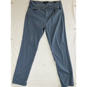 34 Heritage Men's Size 38 x 34 Charisma Comfort Rise Classic Straight Blue Pants